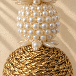 Pink Rose Pearl Hanging – Pair – view 4