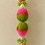 Pink Lotus Bud Jasmine Hanging – Pair, view 3