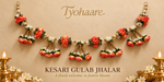 Kesari Gulab Jhalar toran – full product view