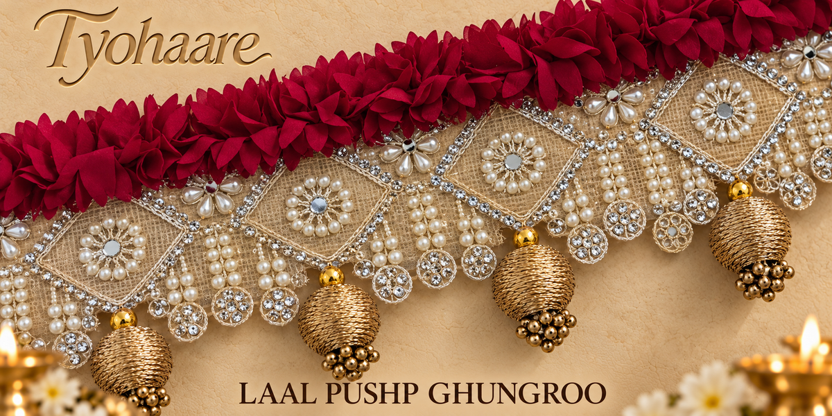 Laal Pushp Ghungroo closeup view