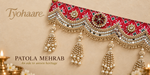 Patola Mehrab Toran close-up view