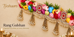 Rang Gulshan Toran close-up view