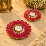 Rani Kamal Fuchsia Tea Light – view 2