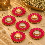 Rani Kamal Fuchsia Tea Light – view 6