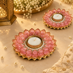 Komal Kamal Blush Rose Tea Light – view 3