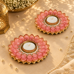 Komal Kamal Blush Rose Tea Light – view 4