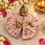Blush Garden Sprig Laddu Gopal Poshak – Size 0 angled view