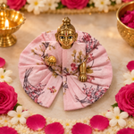 Rose Sakura Botanical Laddu Gopal Poshak – Size 0 front view