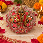Ruby Star Kundan Size 0 Laddu Gopal Poshak front view