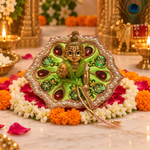 Kesari Rose Chakra Size 0 Laddu Gopal Poshak front view