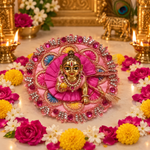 Gulabi Festive Chakra Size 0 Laddu Gopal Poshak front view