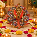 Jamuni Mirror Chakra Size 0 Laddu Gopal Poshak front view