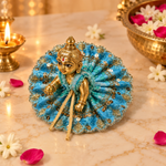 Handcrafted Laddu Gopal Poshak Size 1 Design 06 angled view