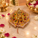 Handcrafted Laddu Gopal Poshak Size 1 Design 12 angled view