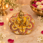 Handcrafted Laddu Gopal Poshak Size 1 Design 16 angled view