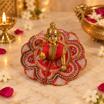 Handcrafted Laddu Gopal Poshak Size 1 Design 17 front view