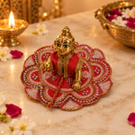 Handcrafted Laddu Gopal Poshak Size 1 Design 17 angled view