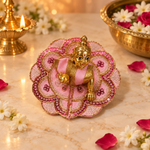 Handcrafted Laddu Gopal Poshak Size 1 Design 18 angled view