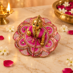 Handcrafted Laddu Gopal Poshak Size 1 Design 19 angled view