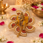 Handcrafted Laddu Gopal Poshak Size 1 Design 21 angled view