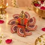 Handcrafted Laddu Gopal Poshak Size 1 Design 23 angled view