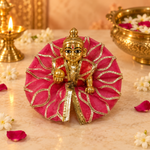 Handcrafted Laddu Gopal Poshak Size 1 Design 25 front view