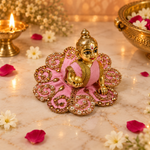 Handcrafted Laddu Gopal Poshak Size 1 Design 26 front view