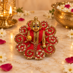 Handcrafted Laddu Gopal Poshak Size 1 Design 28 front view