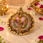 Handcrafted Laddu Gopal Poshak Size 1 Design 31 front view