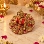 Handcrafted Laddu Gopal Poshak Size 1 Design 33 angled view