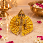 Handcrafted Laddu Gopal Poshak Size 1 Design 34 front view
