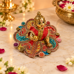 Handcrafted Laddu Gopal Poshak Size 1 Design 36 angled view