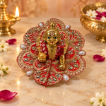 Handcrafted Laddu Gopal Poshak Size 1 Design 39 front view