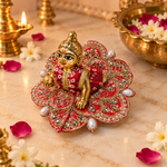 Handcrafted Laddu Gopal Poshak Size 1 Design 39 angled view