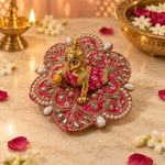 Handcrafted Laddu Gopal Poshak Size 1 Design 40 angled view