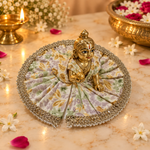 Handcrafted Laddu Gopal Poshak Size 1 Design 42 angled view